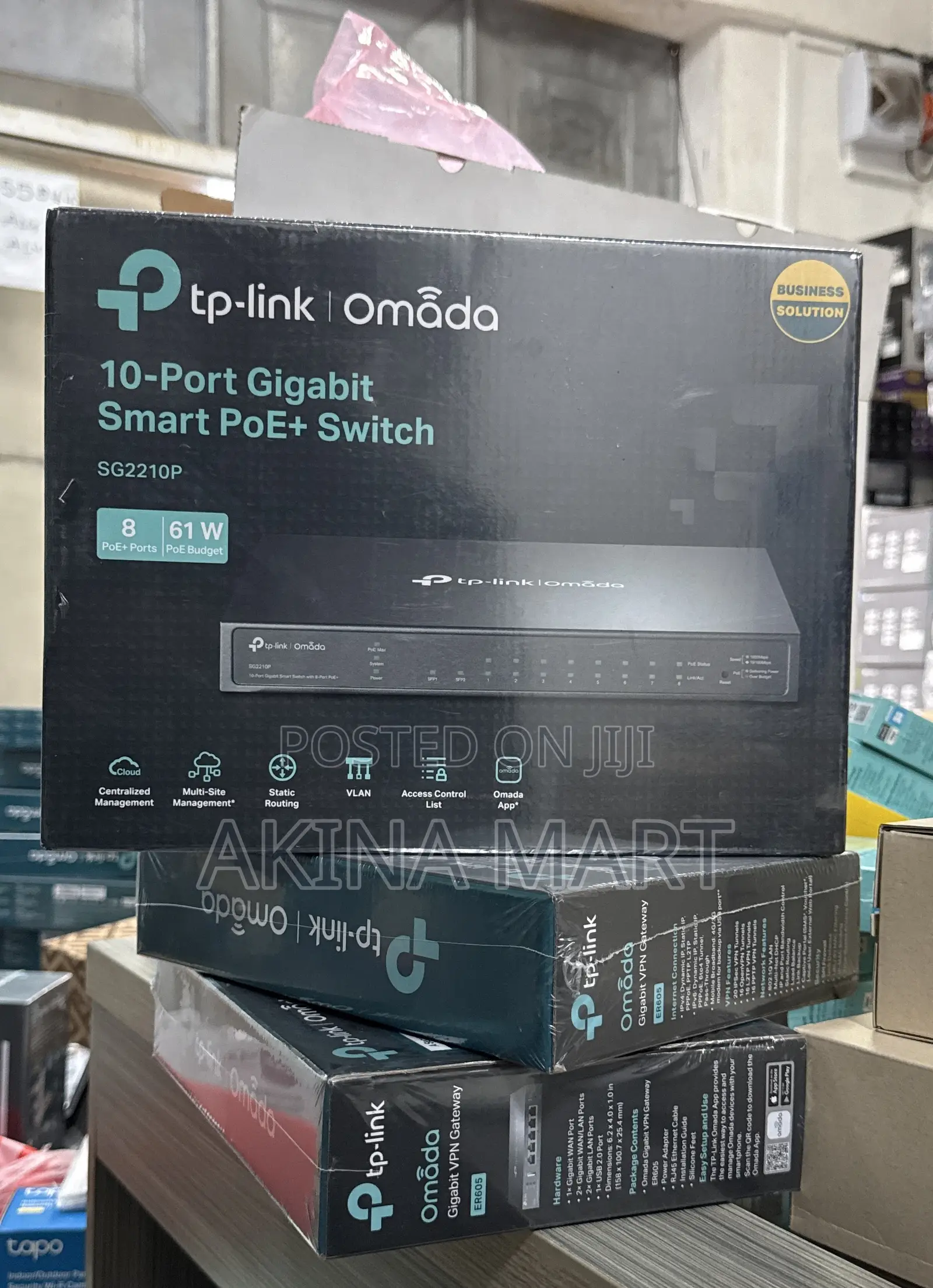 Tp-Link 10-Port Gigabit Smart Poe+ Switch