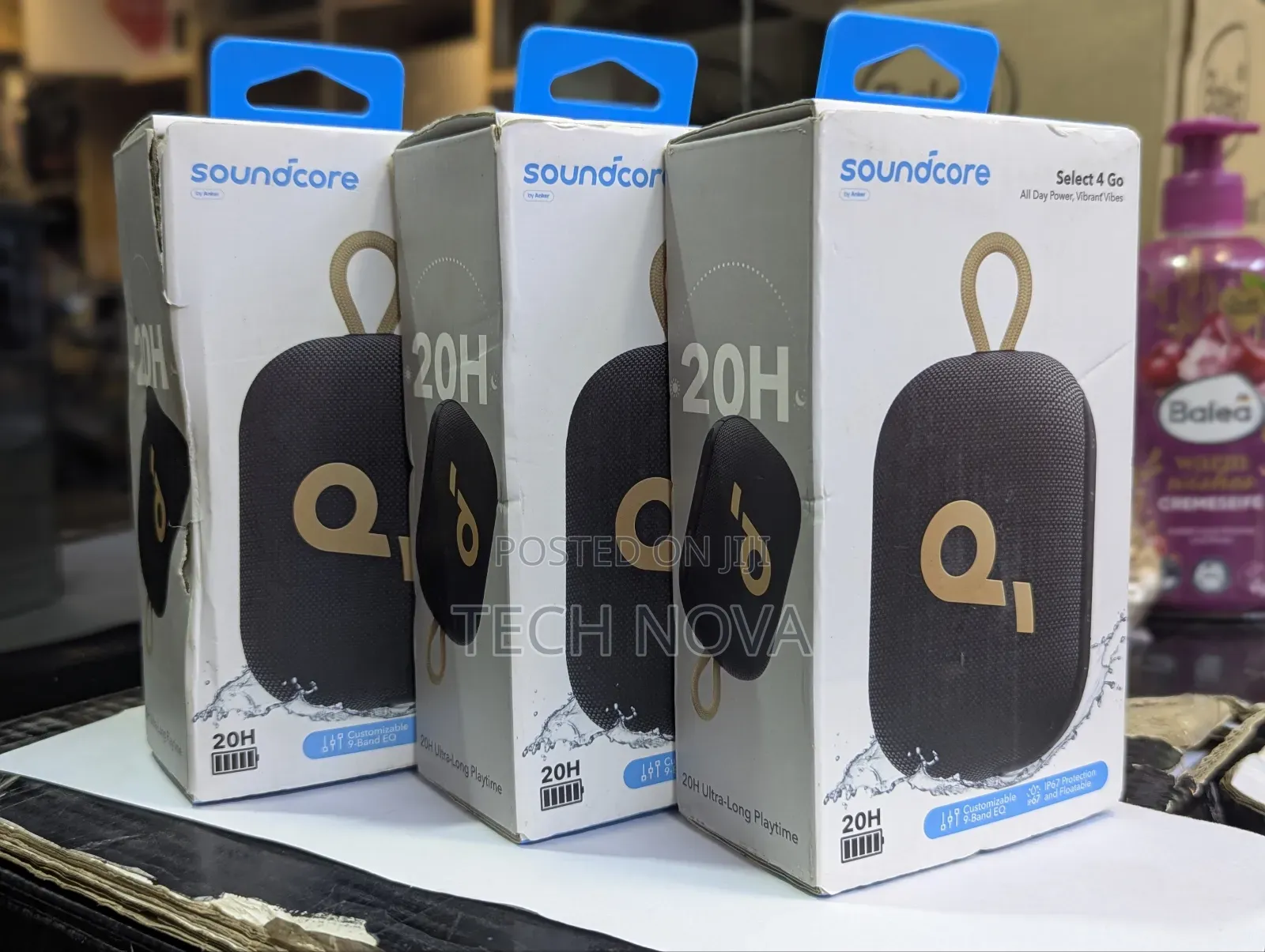 Anker Soundcore Select 4 Go Bluetooth Shower Speaker, Ip67 Waterproof