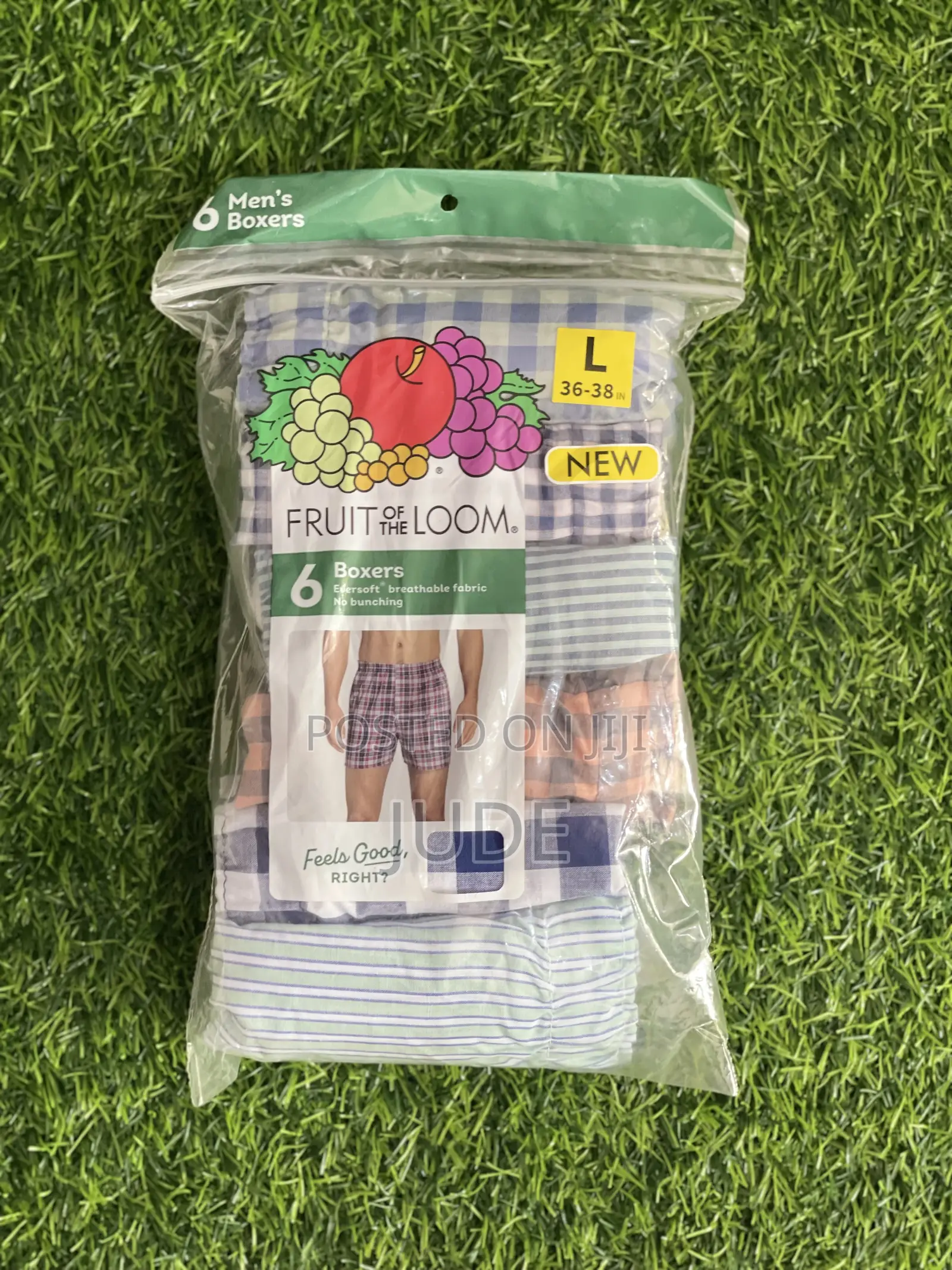 (6 Piece)Fruit of the Loom Boxer Shorts