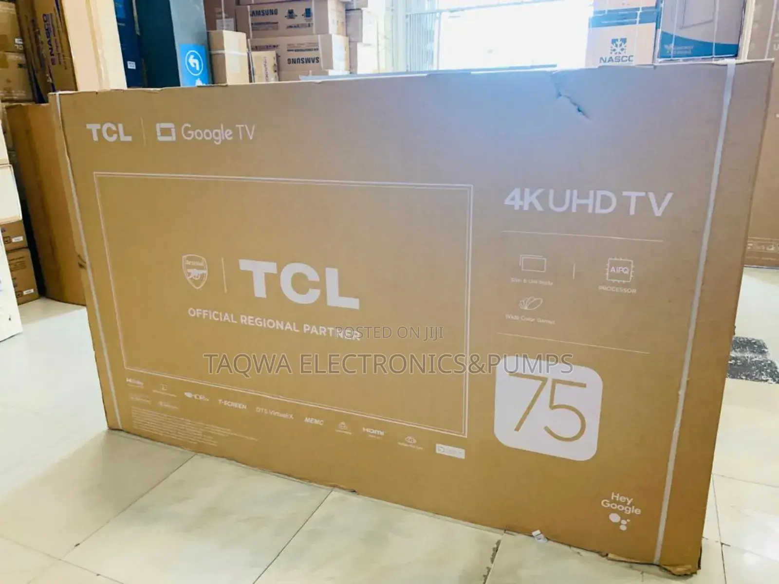 TCL Tv 75 Smart Satellite Android Uhd