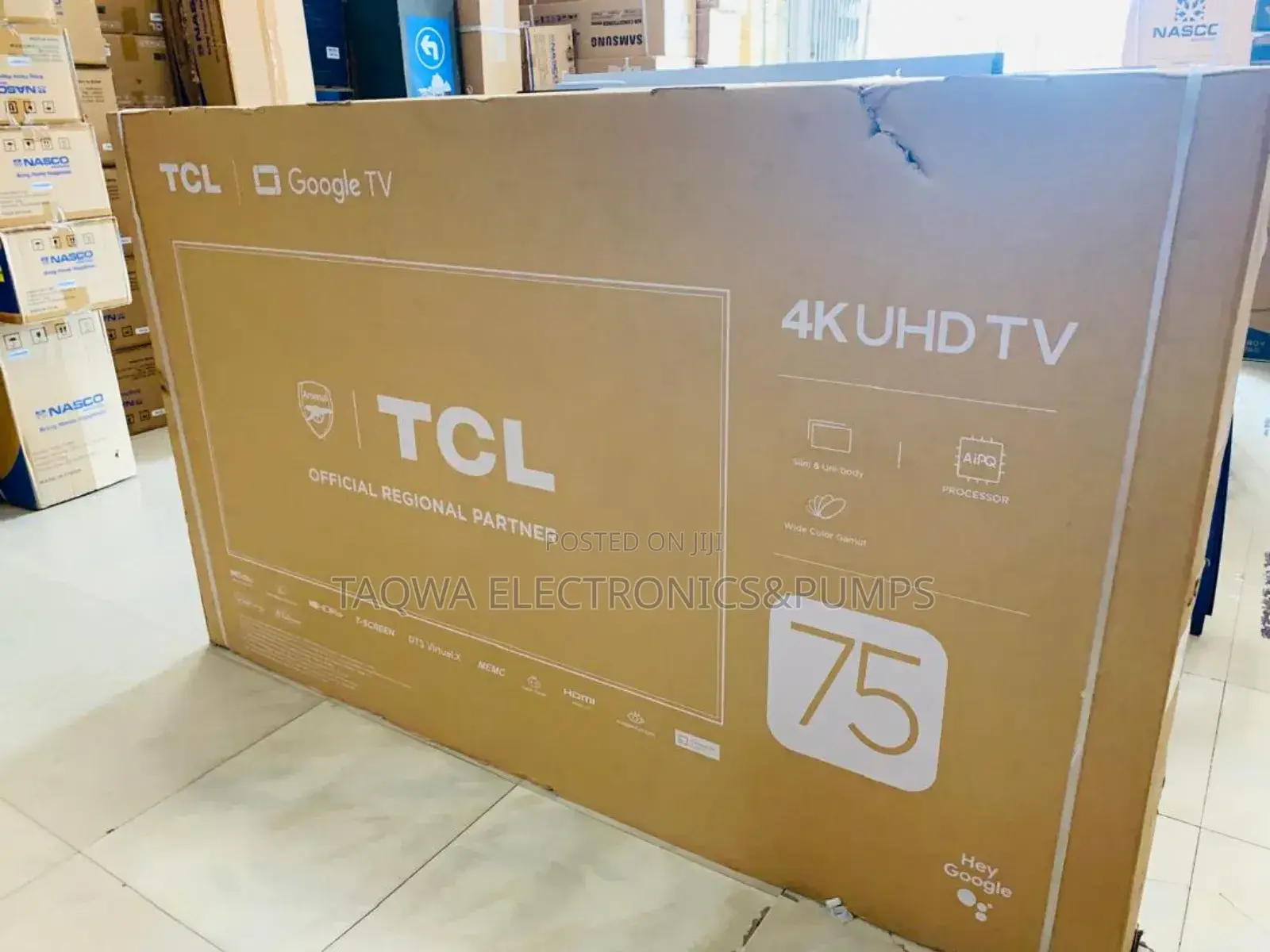 TCL Tv 75 Smart Satellite Android Uhd