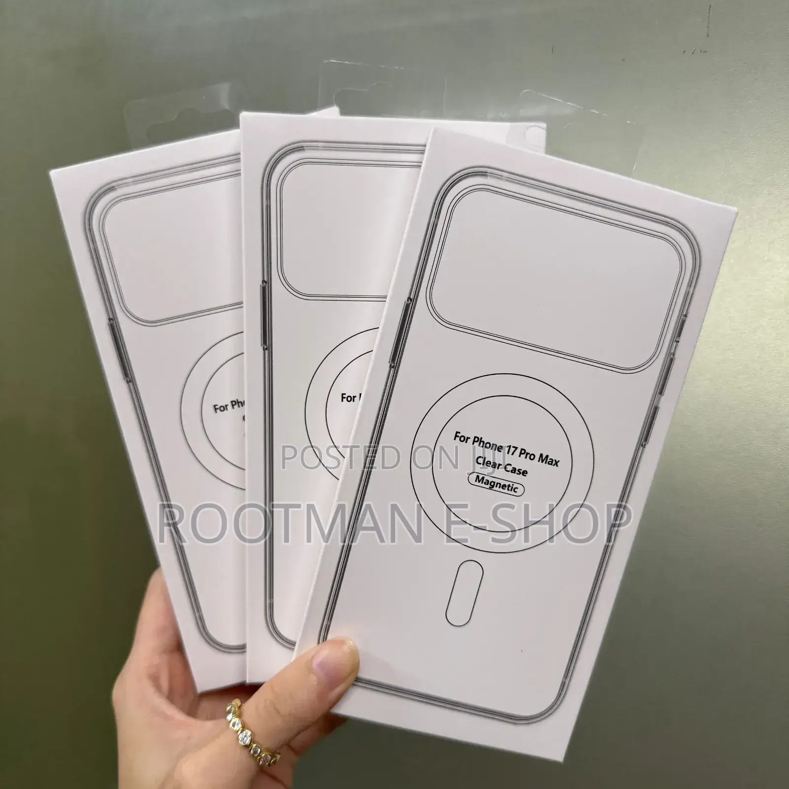 Clear Case With Magsafe for the iPhone 17 Pro and Pro Max