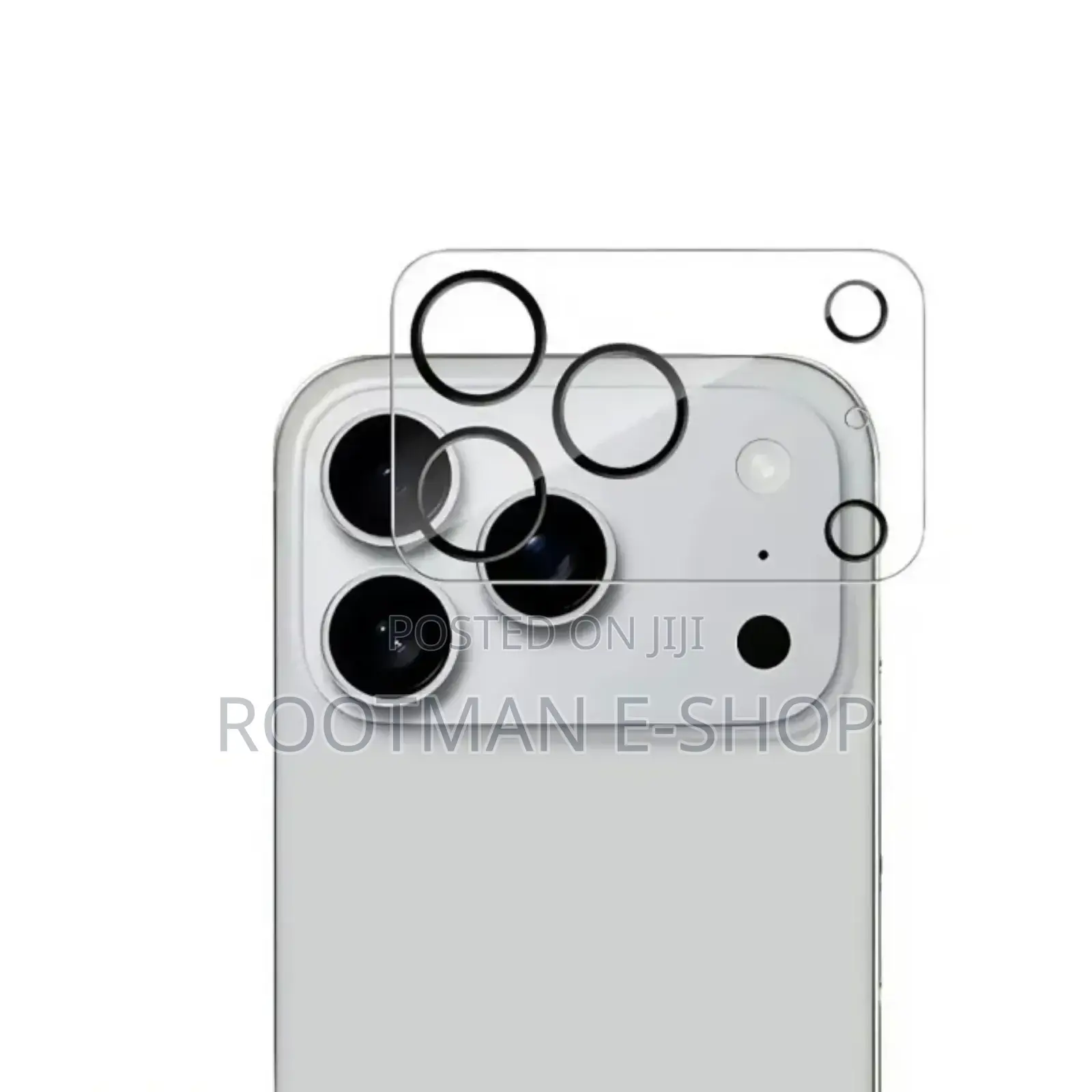 Anti-Scratch Clear Lens Cover for iPhone 17 Air Pro and Pro Max