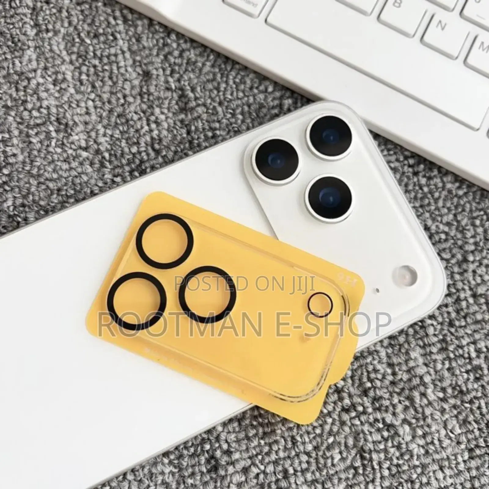 Anti-Scratch Clear Lens Cover for iPhone 17 Air Pro Max Tempered Glass