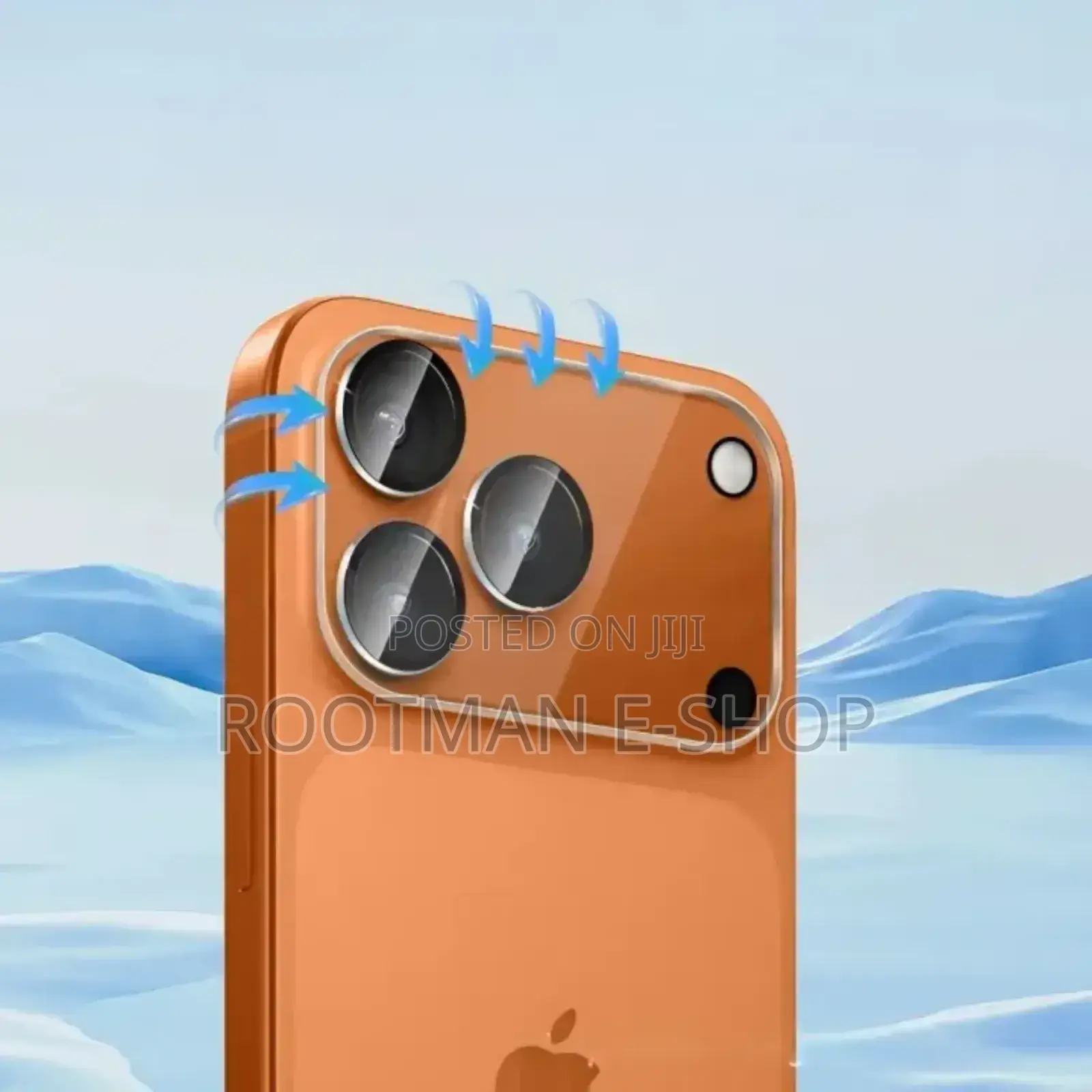 Anti-Scratch Clear Lens Cover for iPhone 17 Air Pro Max Tempered Glass