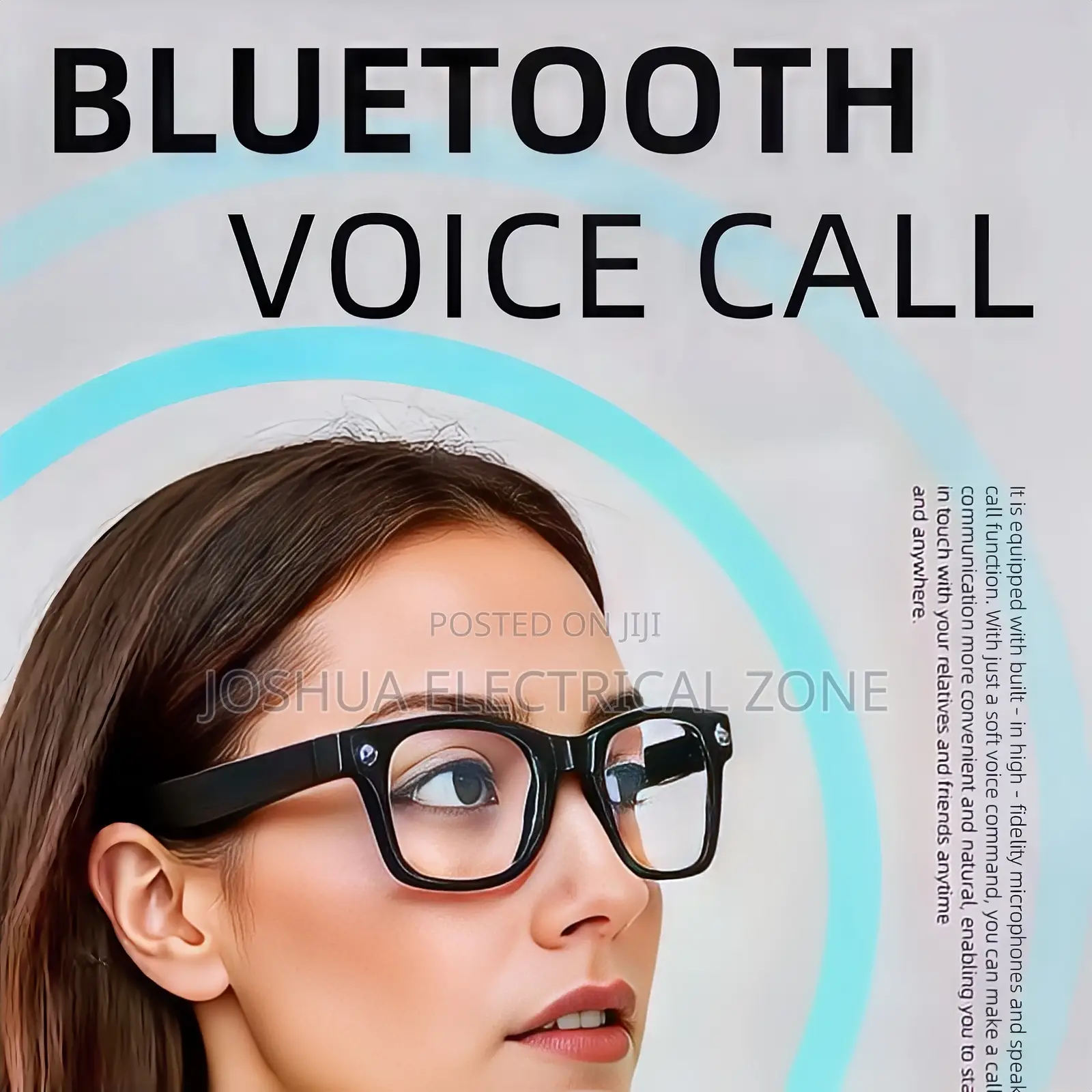 Smart Glasses With Hd Camera, Music, and Call Function.