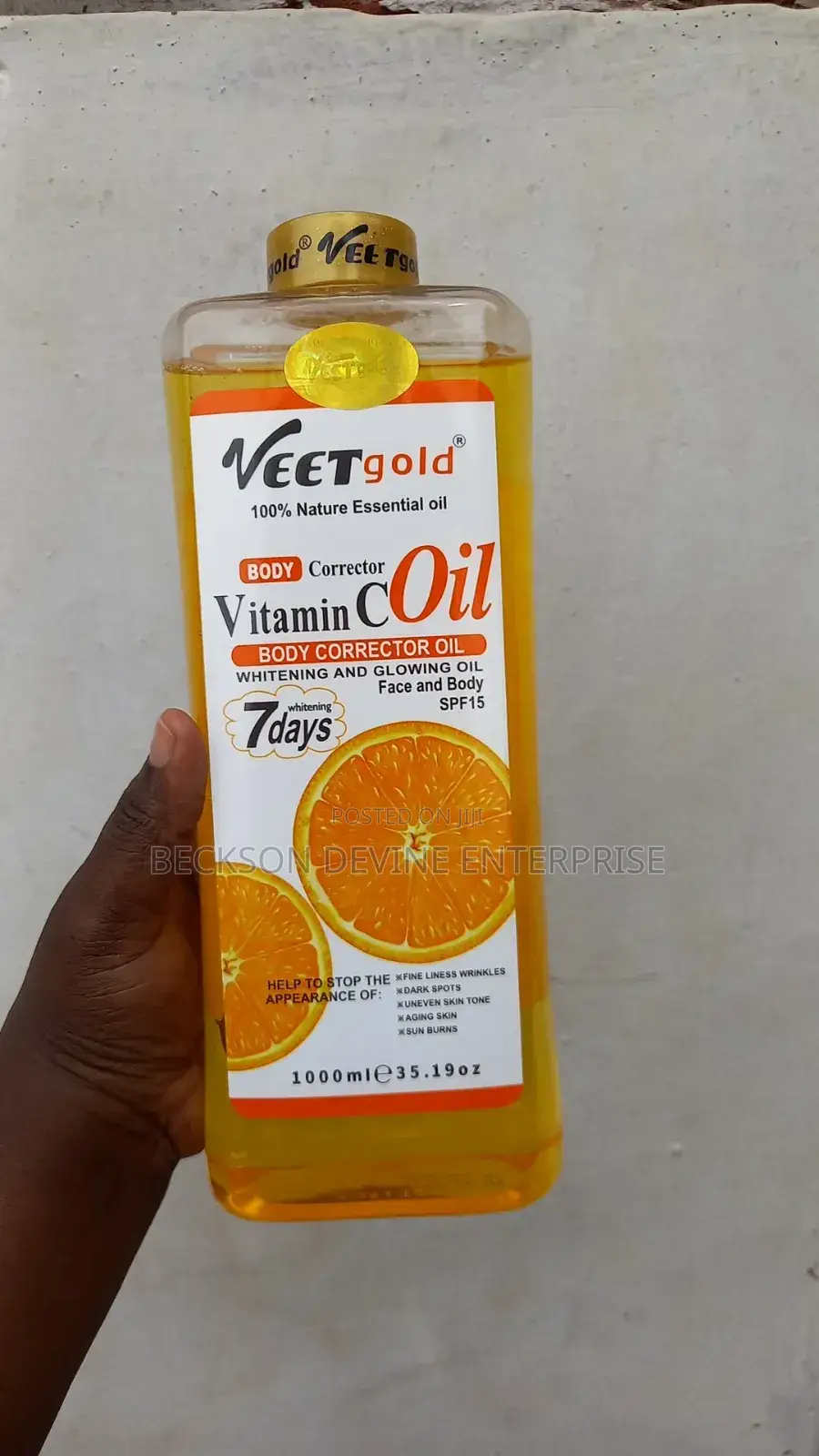 Veet Gold Vitamin C Oil