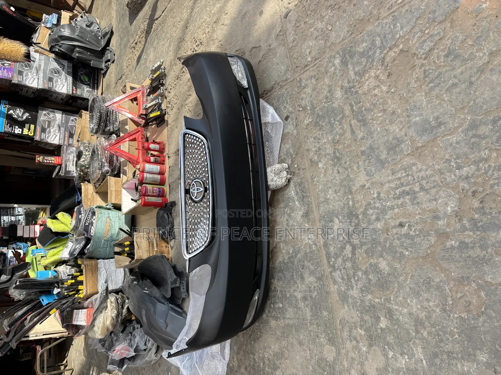 Toyota Corolla 2006 2007 2008 Front Bumper With Shells and Fog Light
