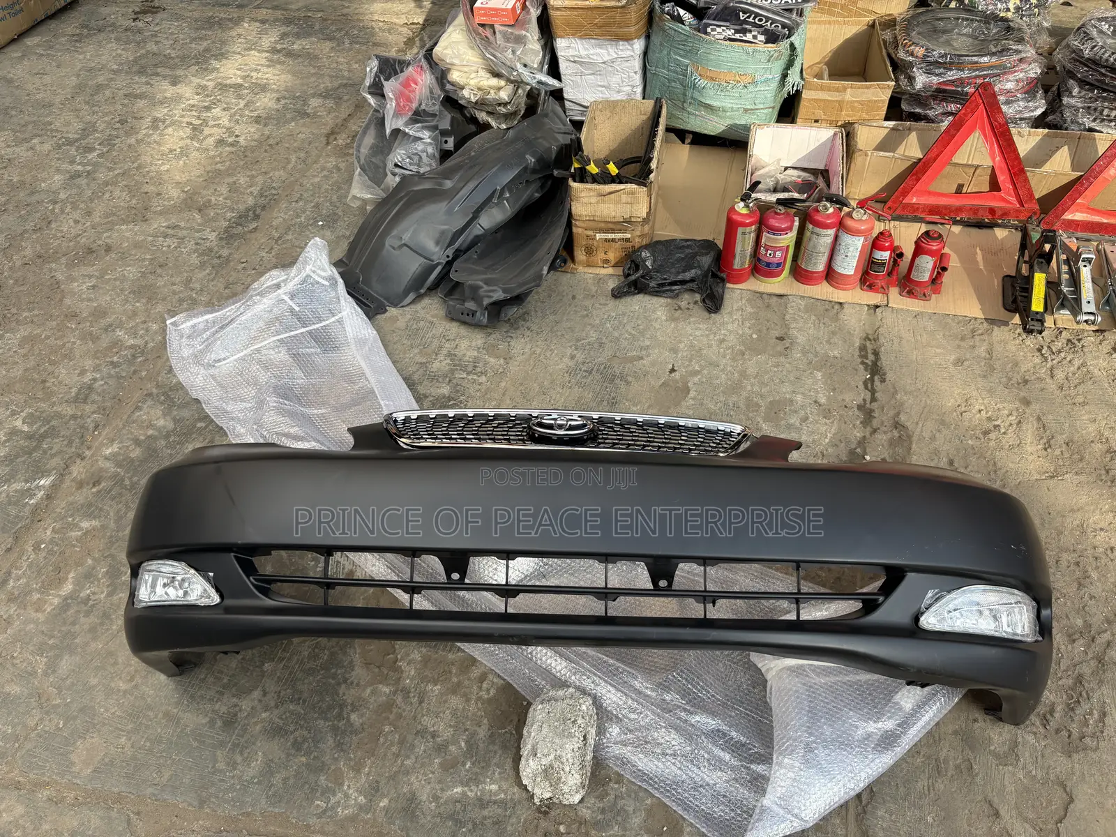 Toyota Corolla 2006 2007 2008 Front Bumper With Shells and Fog Light