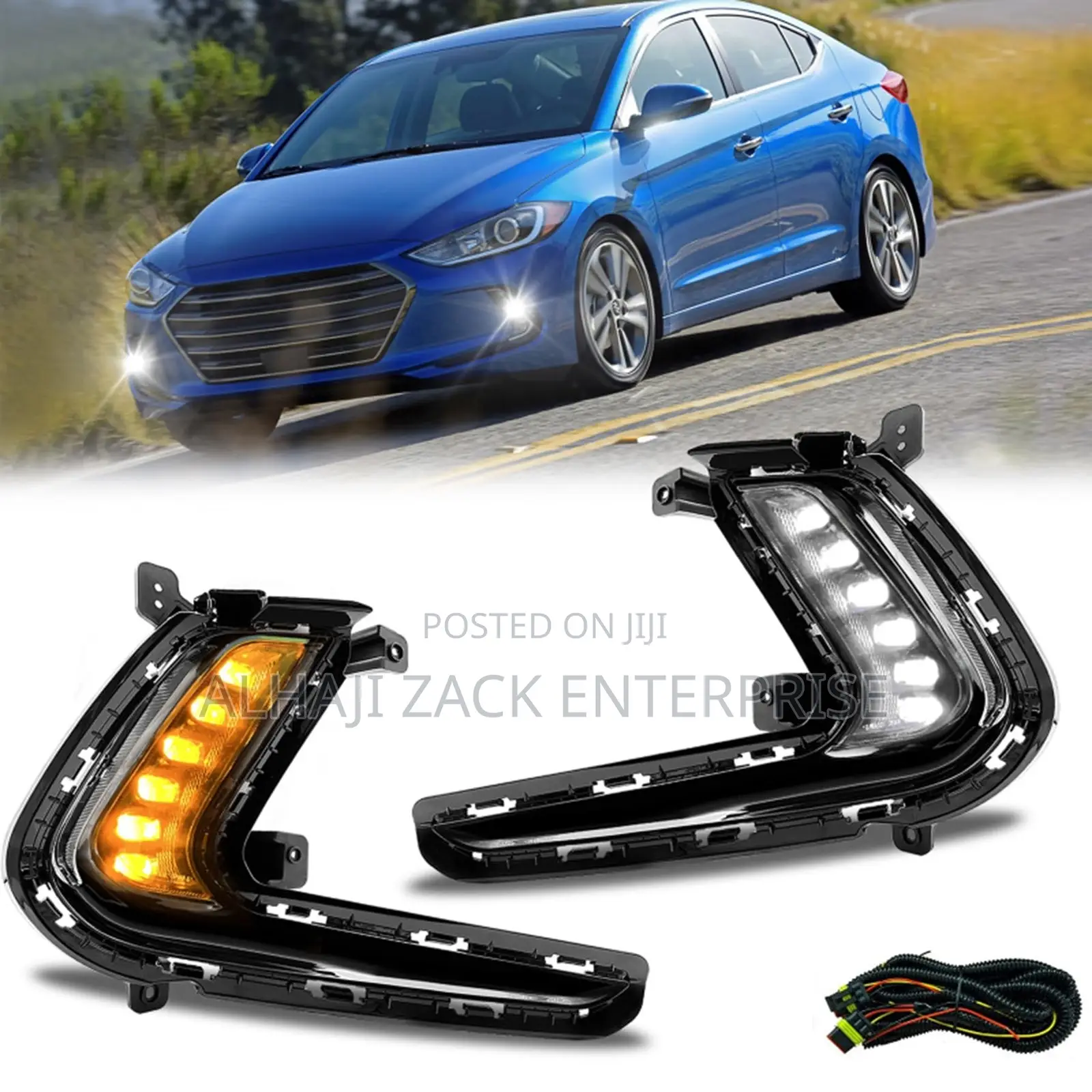 Hyundai Elantra 2017 Foglight and Cover