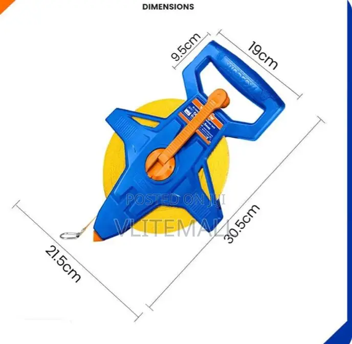 Wadfow Steel Measuring Tape 50m X 12.5mm - Wmt3550