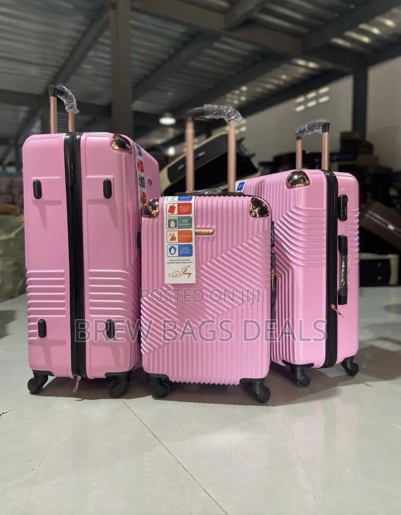 Abs 3 in 1 Jony Fiber Unbreakable Engagement Bag