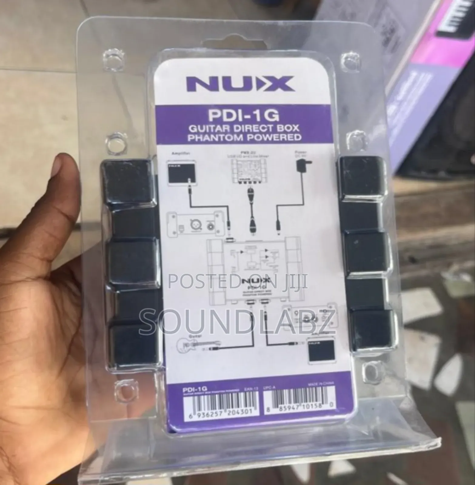 Nux Pdi-1g Guitar Direct Box