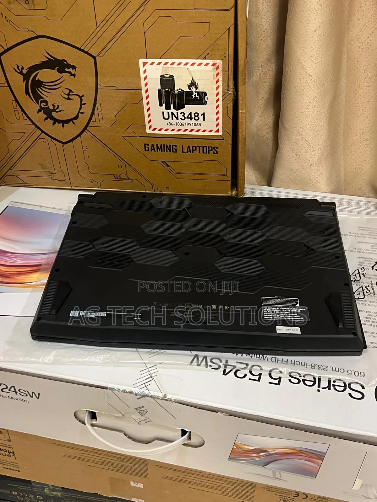 New Laptop MSI Katana GF66 16GB Intel Core i9 SSD 1T