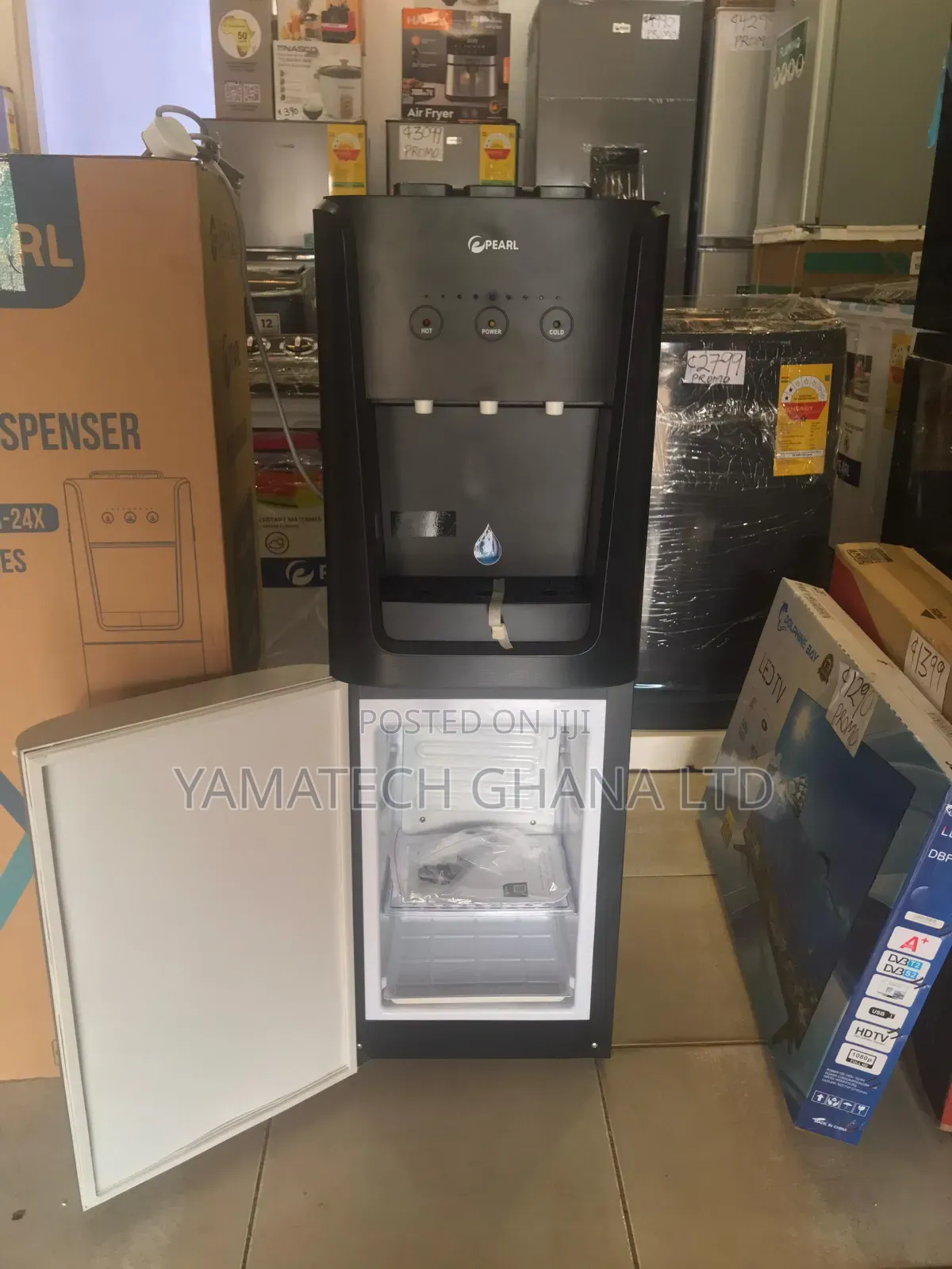 The Original Pearl Water Dispenser With Fast Cooling Inbuilt Fridge