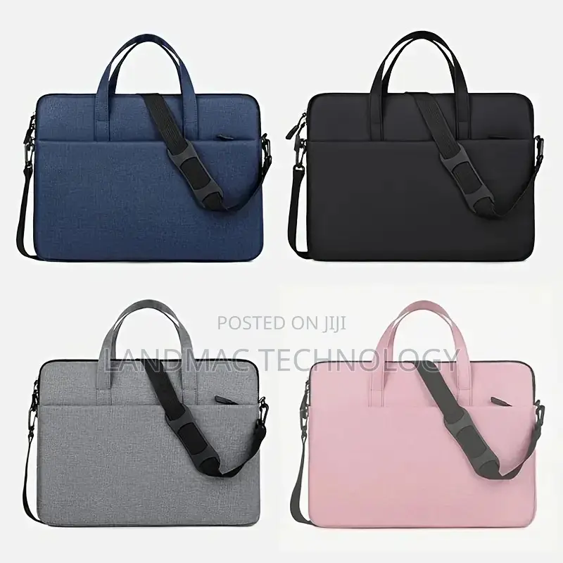 15-Inch Laptop Bag, Hand-Held/Single-Shoulder - Dark Blue