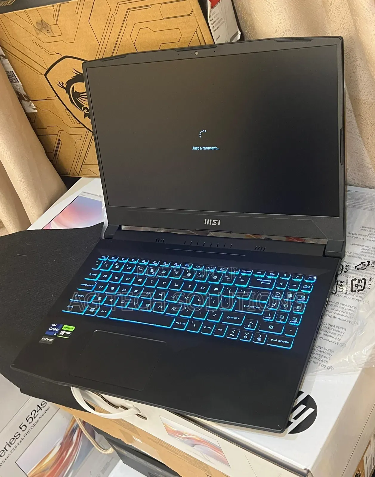 New Laptop MSI Katana GF66 16GB Intel Core i9 SSD 1T