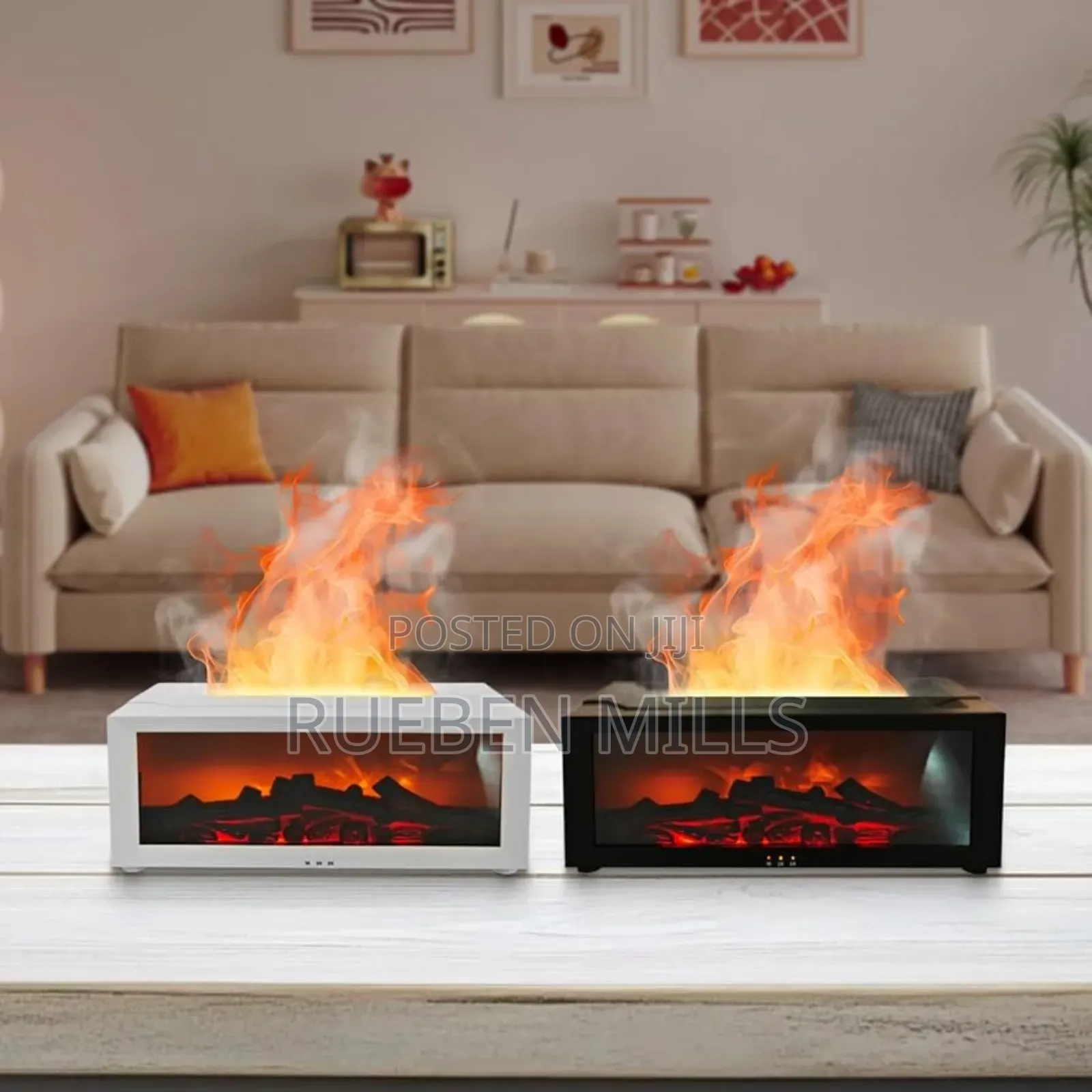 Intelligent Remote Control A4 Fire Place Essential Oil Diffuser