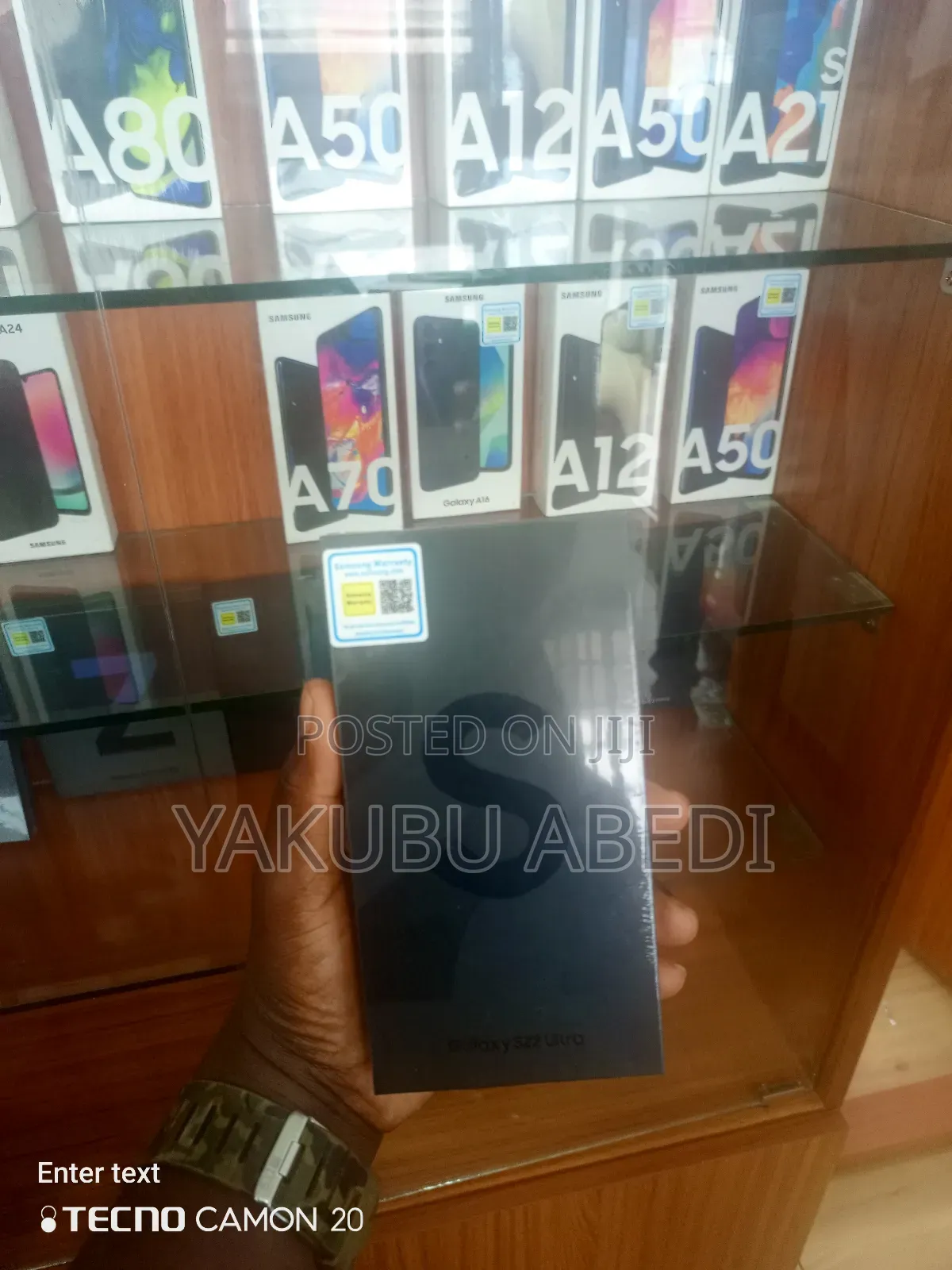 New Samsung Galaxy S22 Ultra 5G 256 GB Green