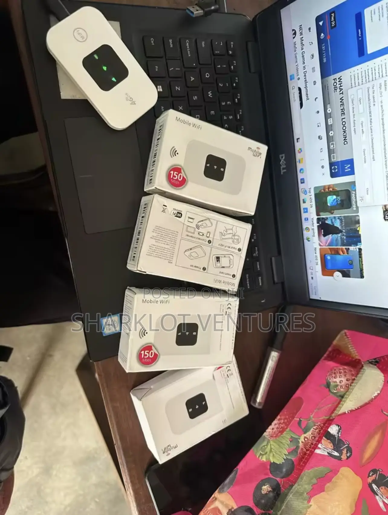 4g Lte Wifi Router Modem With Sim Slot ( All Networks)