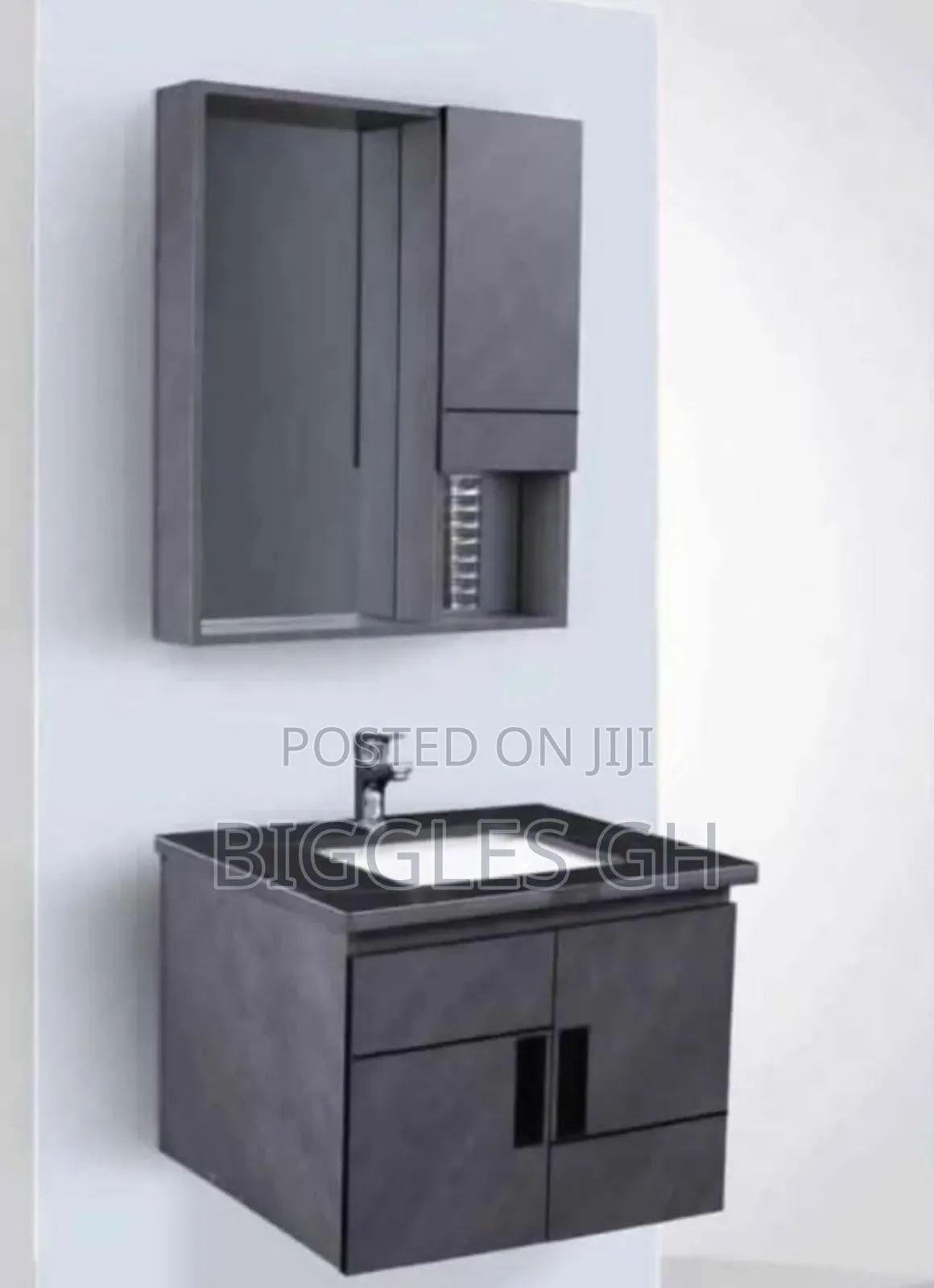 Cabinet Basin With Mirror- 60cm