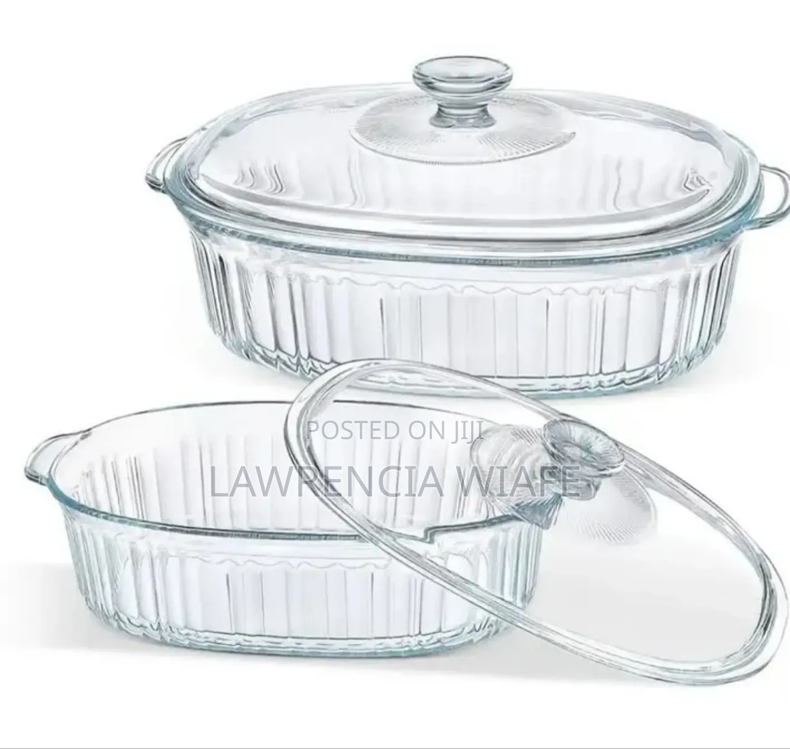 1pc Serving Glass Bowl