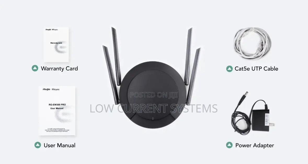 Ruijie 300mbps Wireless Smart Router Internet Wifi Network Ew300 Pro