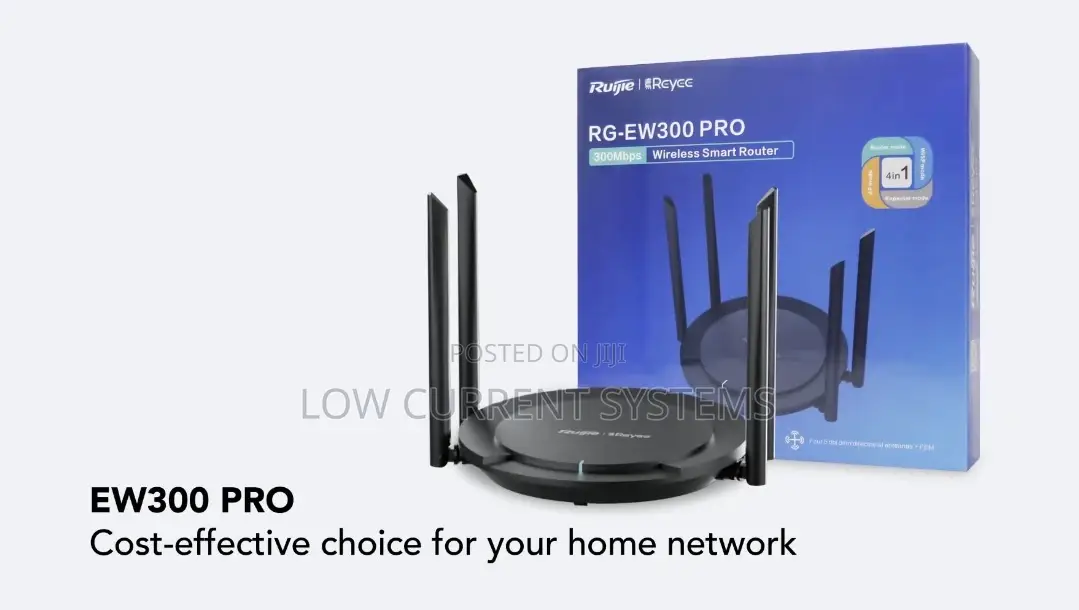Ruijie 300mbps Wireless Smart Router Internet Wifi Network Ew300 Pro