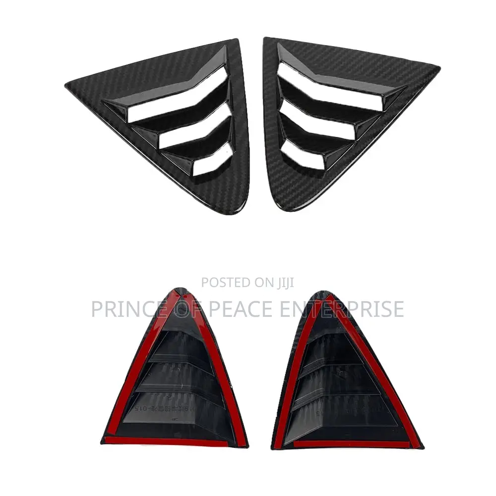 Toyota Corolla 2014 2015 2016 Side Window Louver Covers Pair