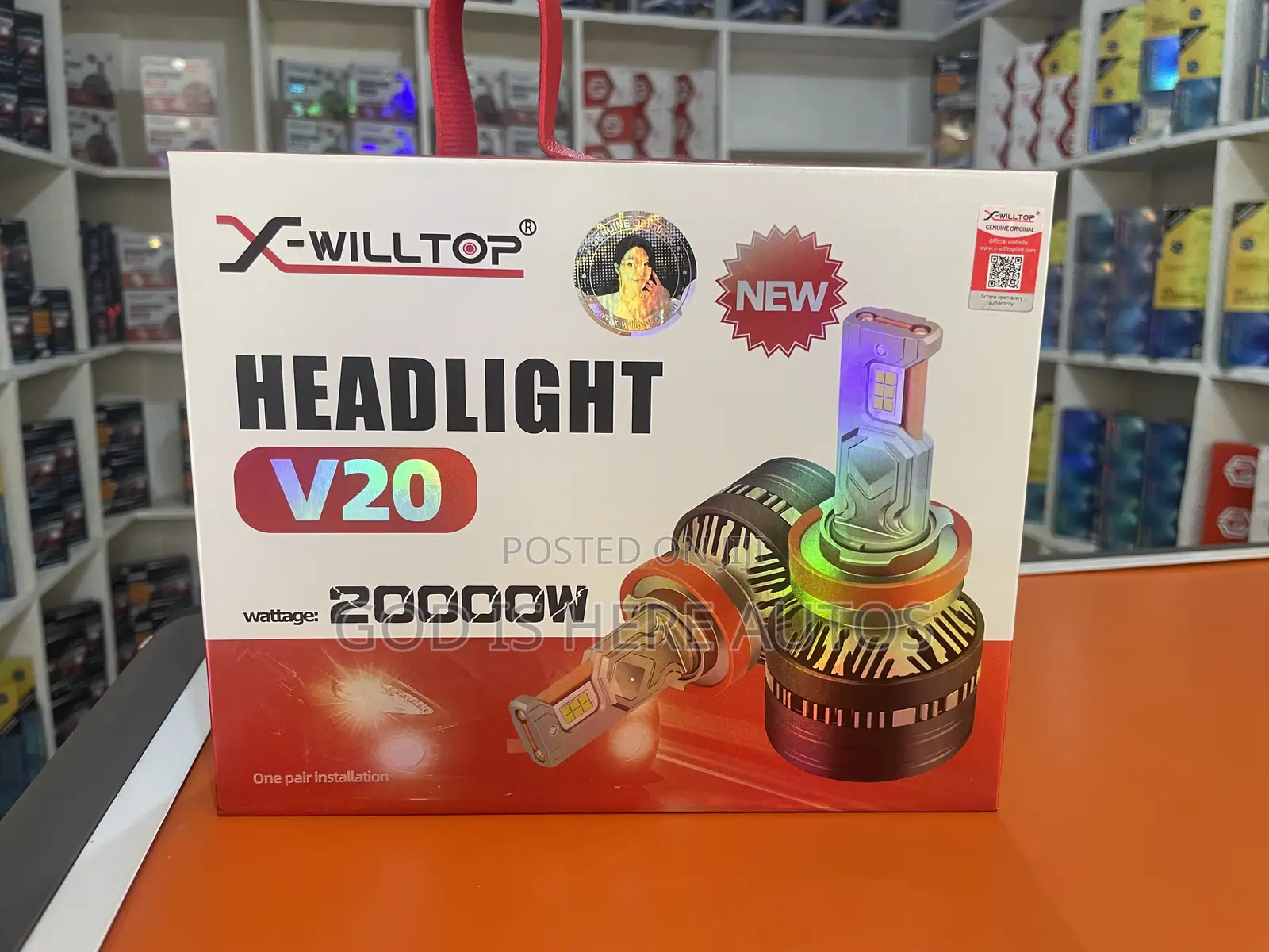 20000 Watts Led Headlight Bulb