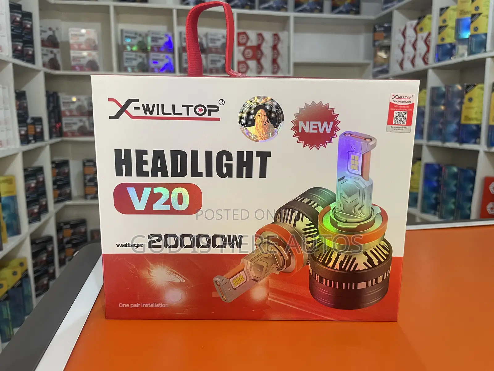 20000 Watts Led Headlight Bulb