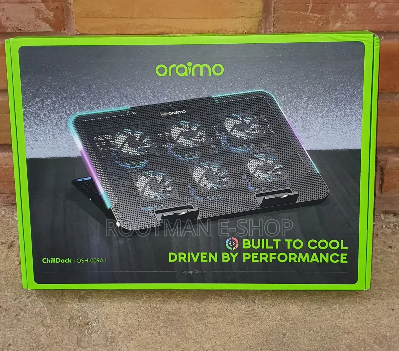 Oraimo Chilldock Dual Usb Ports Laptop Cooler