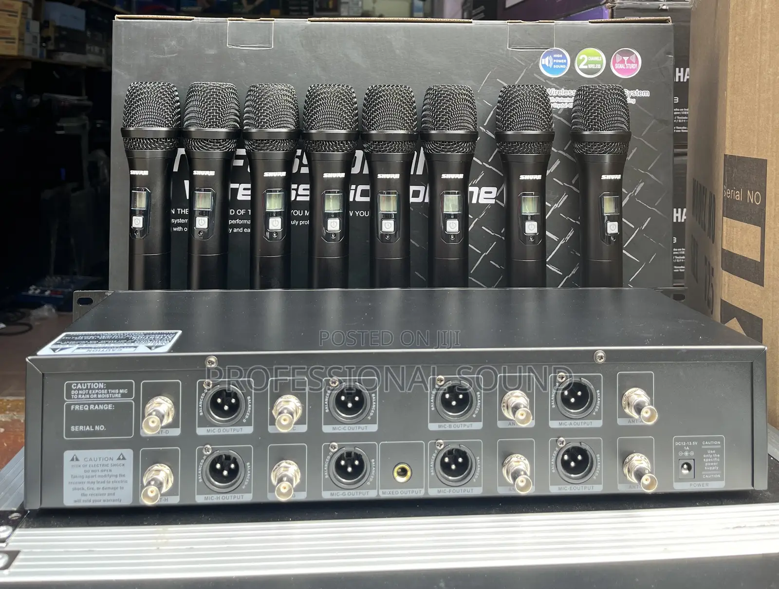 Shure Wireless Michrophone 8in1