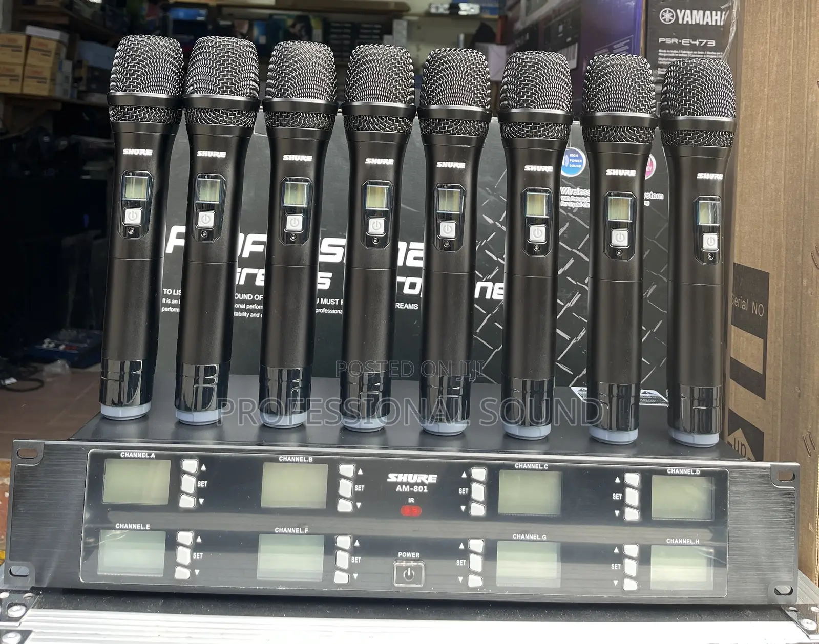 Shure Wireless Michrophone 8in1