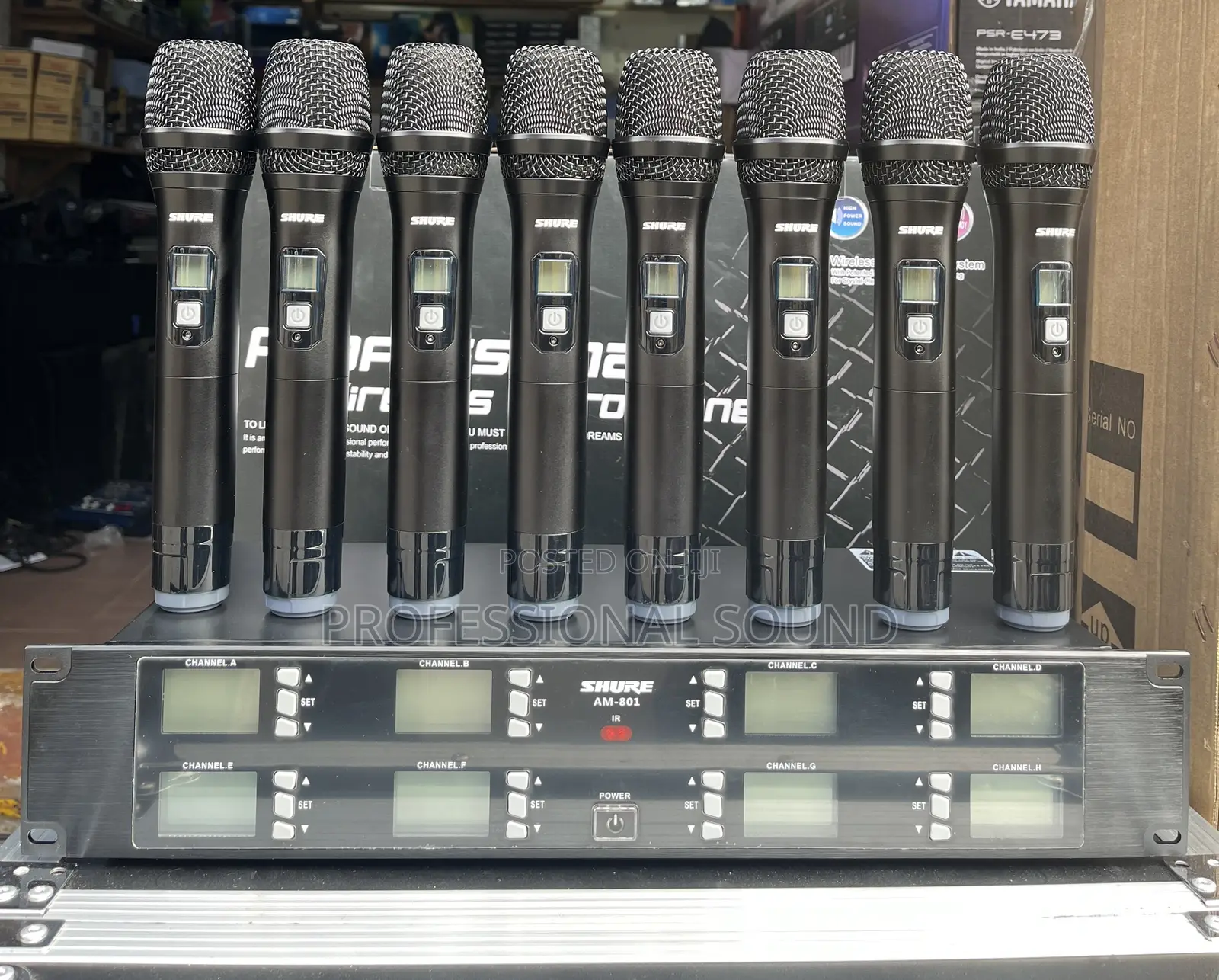 Shure Wireless Michrophone 8in1