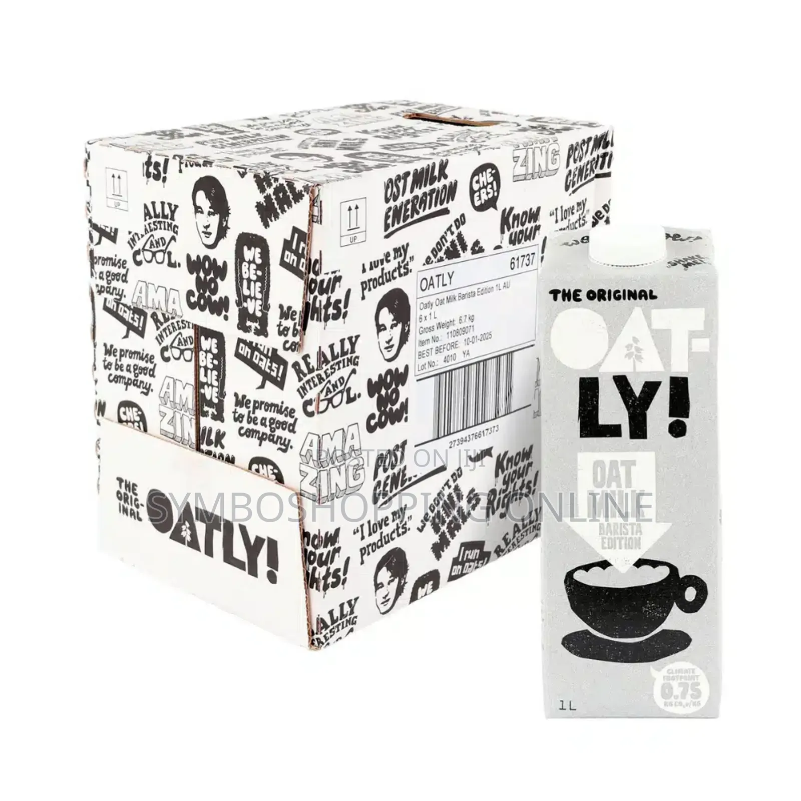 Oatly Oat Drink (6×1,0 Litre)