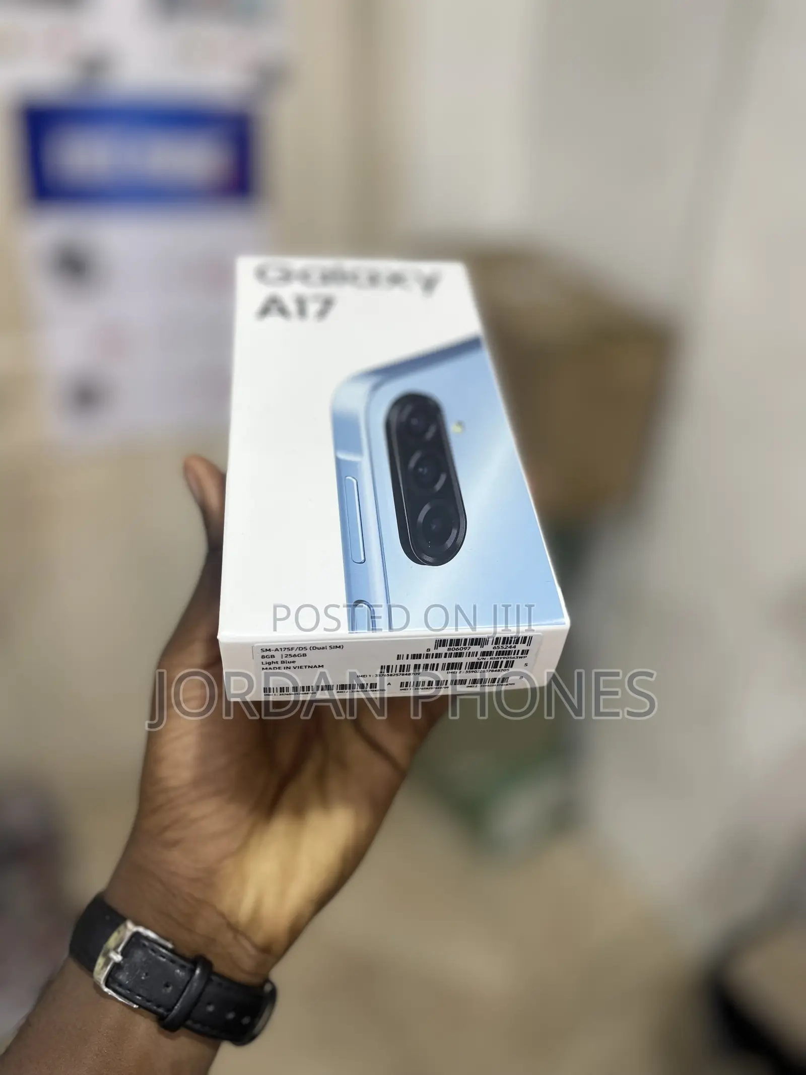 New Samsung Galaxy A17 256 GB Blue