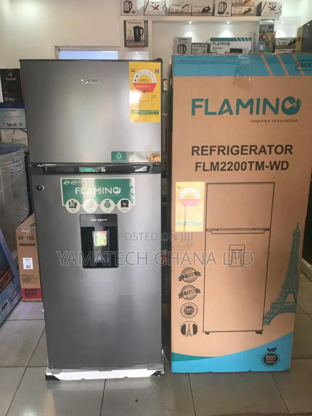 Quality And Affordable Flamino 204l Refrigerator With Dispenser
