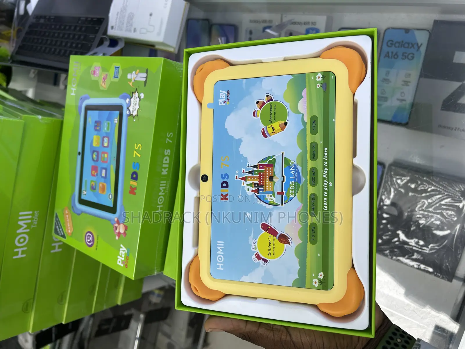 New Tablet 32 GB Yellow
