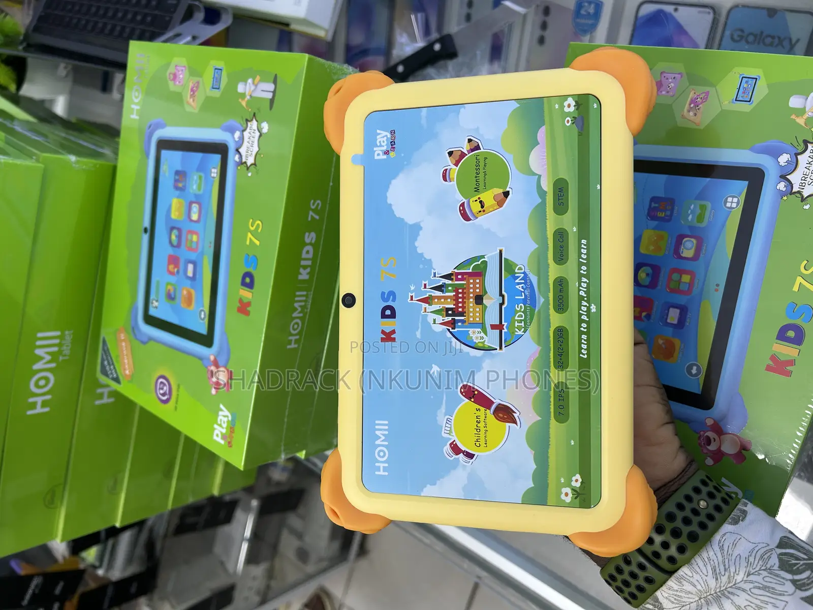 New Tablet 32 GB Yellow