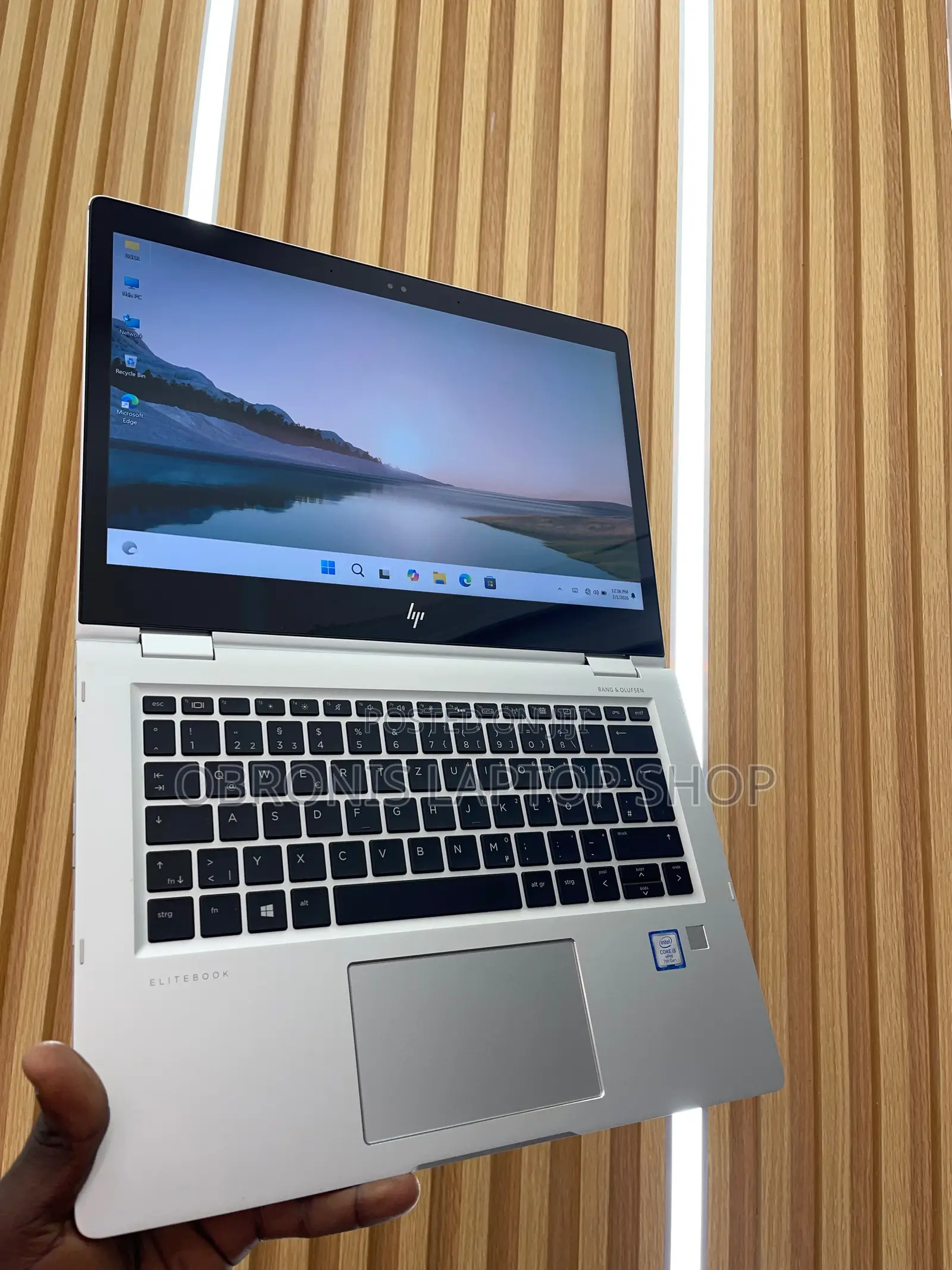 Laptop HP EliteBook x360 1030 G2 16GB Intel Core i5 SSD 256GB