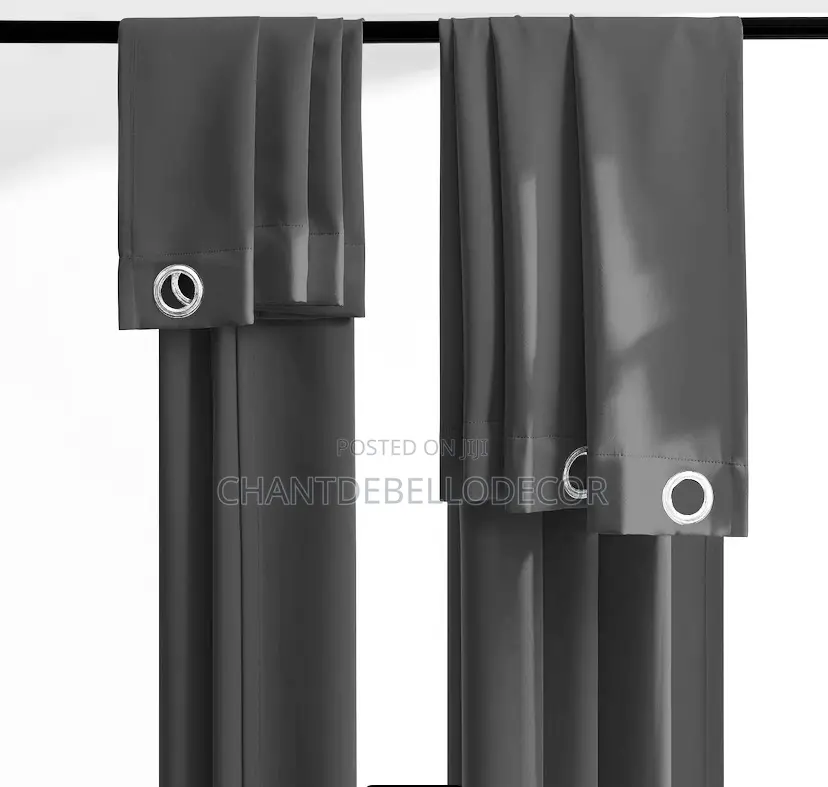 Solid Color Grommets Blackout Curtains 300ghc A Pair For Each Color