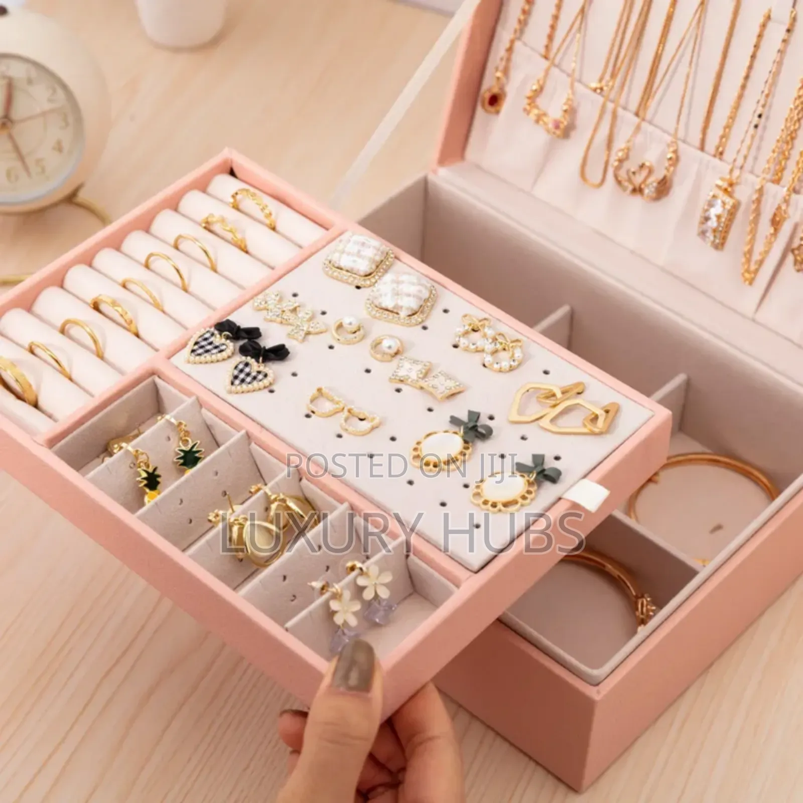 Luxury Jewelry Organizer Box