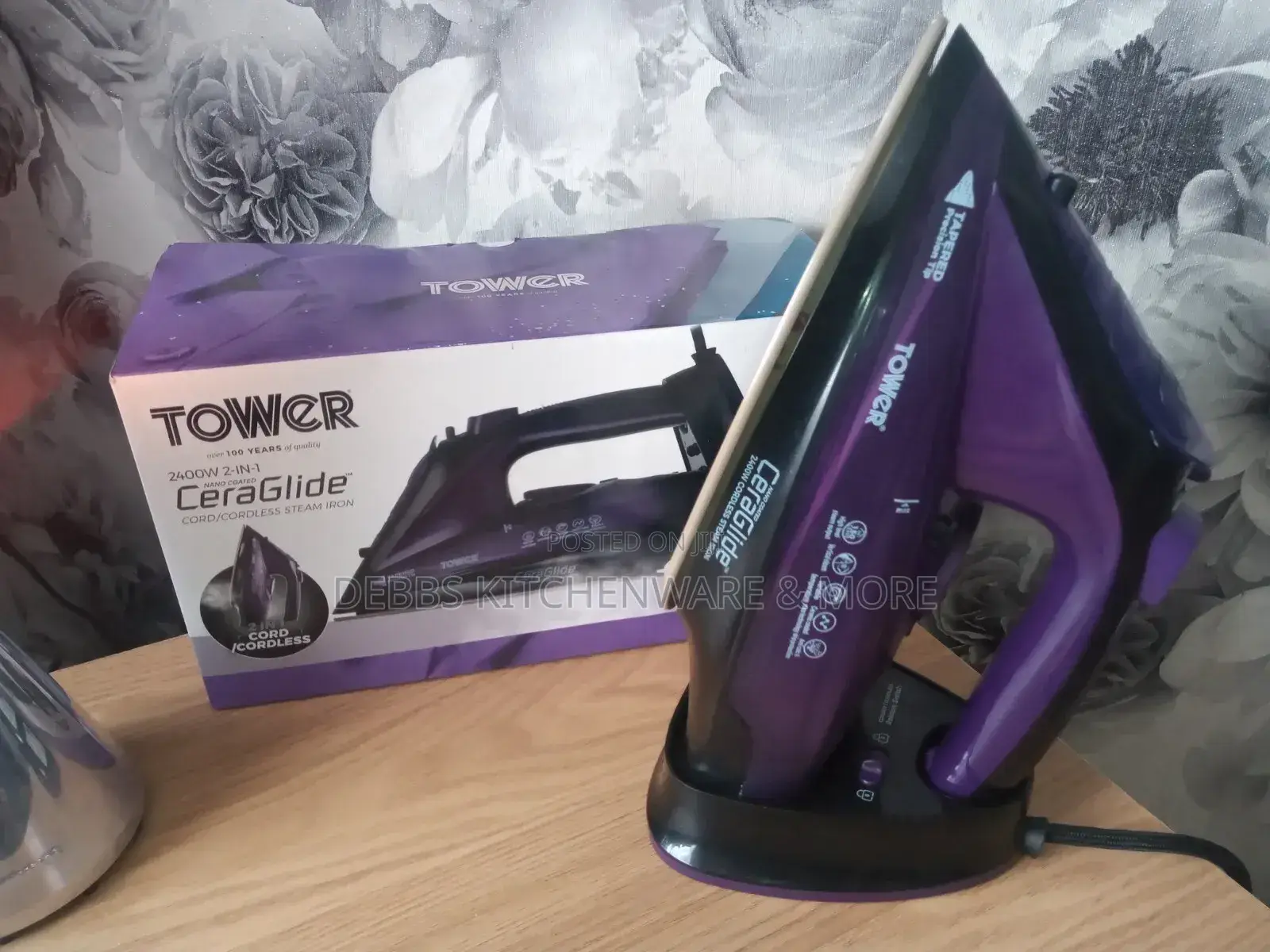2- In-1 Tower Cordless and Corded Iron Uk