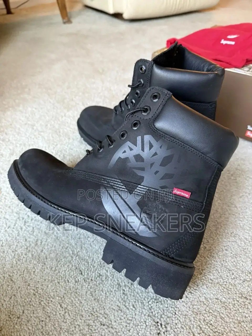 Supreme X Timberland 6 Inch Premium Waterproof Boot 'Big Logo