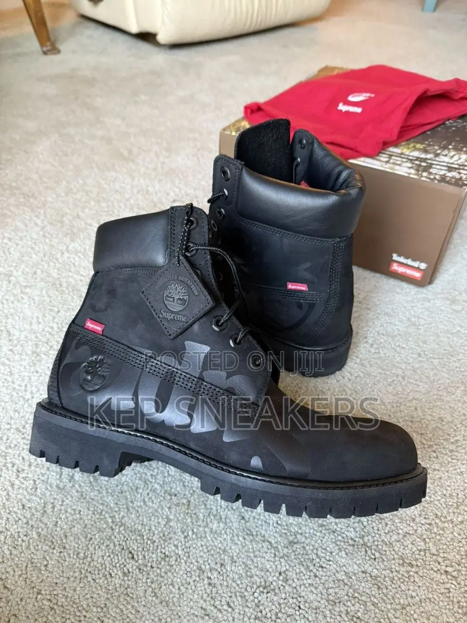 Supreme X Timberland 6 Inch Premium Waterproof Boot 'Big Logo