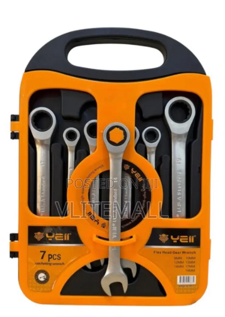Yell 7pcs Ratching Wrench
