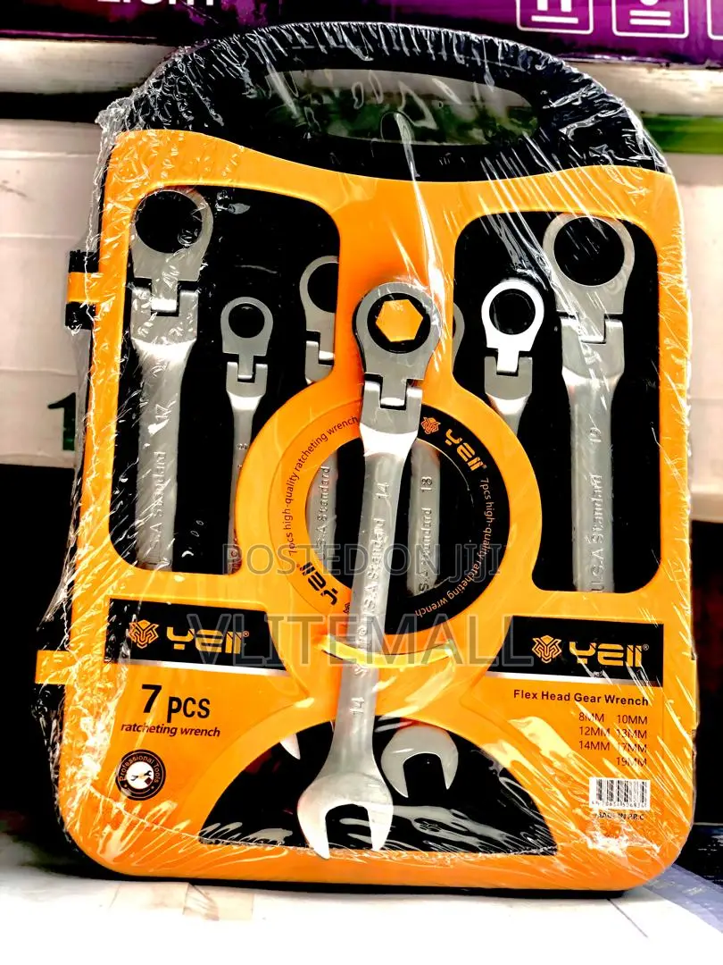Yell 7pcs Ratching Wrench