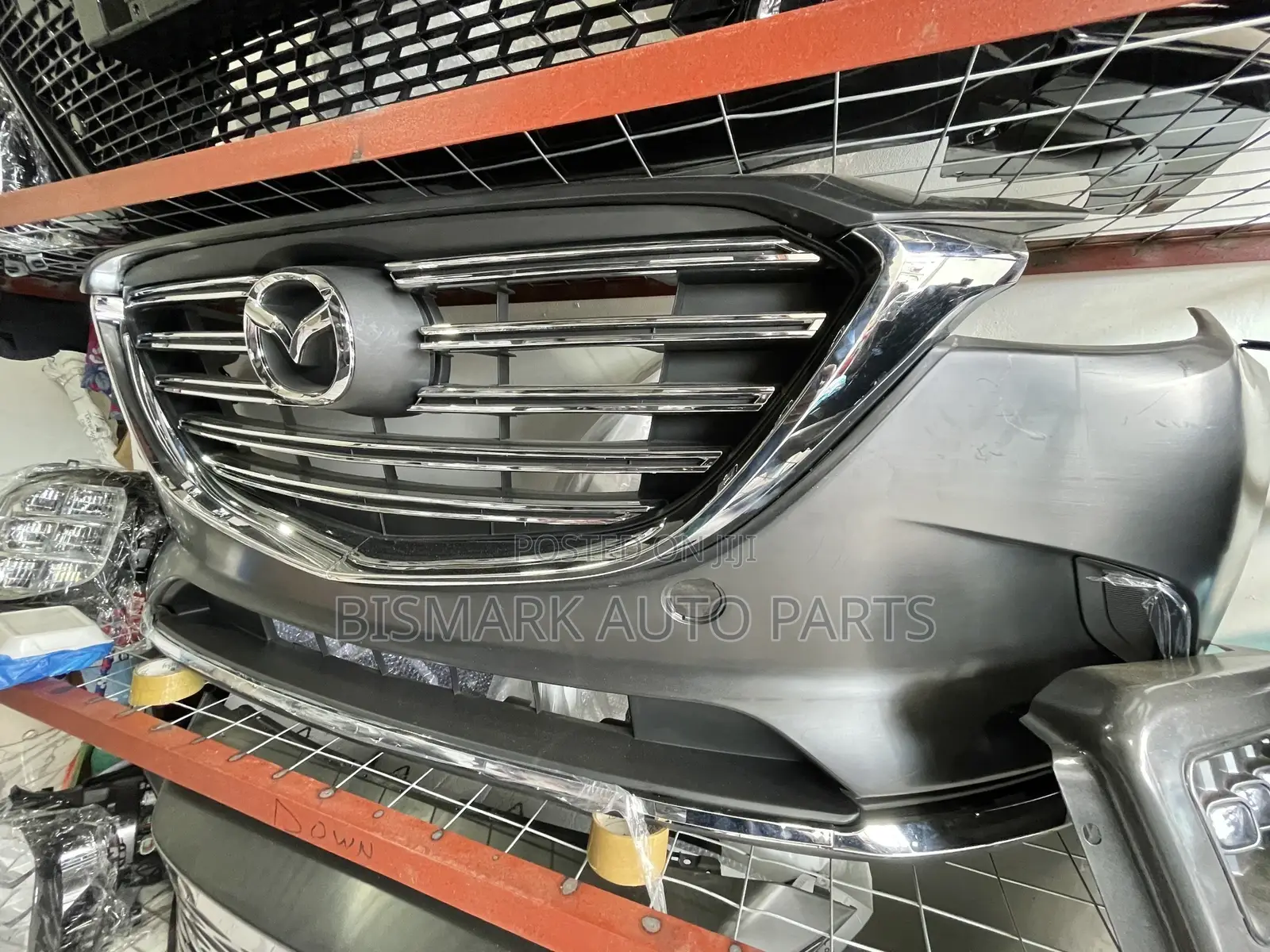 Mazda Cx-9 2018-2019-2020-2021-2022-2023-2024 Front Bumper Complete