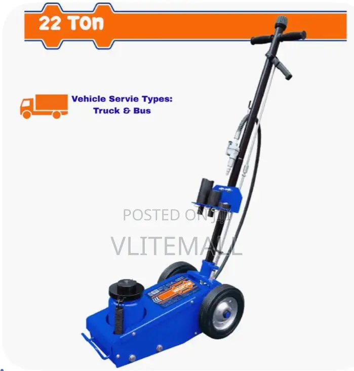 Wadfow Pneumatic Hydraulic Jack 22-ton - Whj3a22